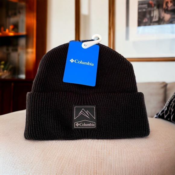 Columbia Other - New with tag Columbia one size unisex thick stretchy rolled beanie